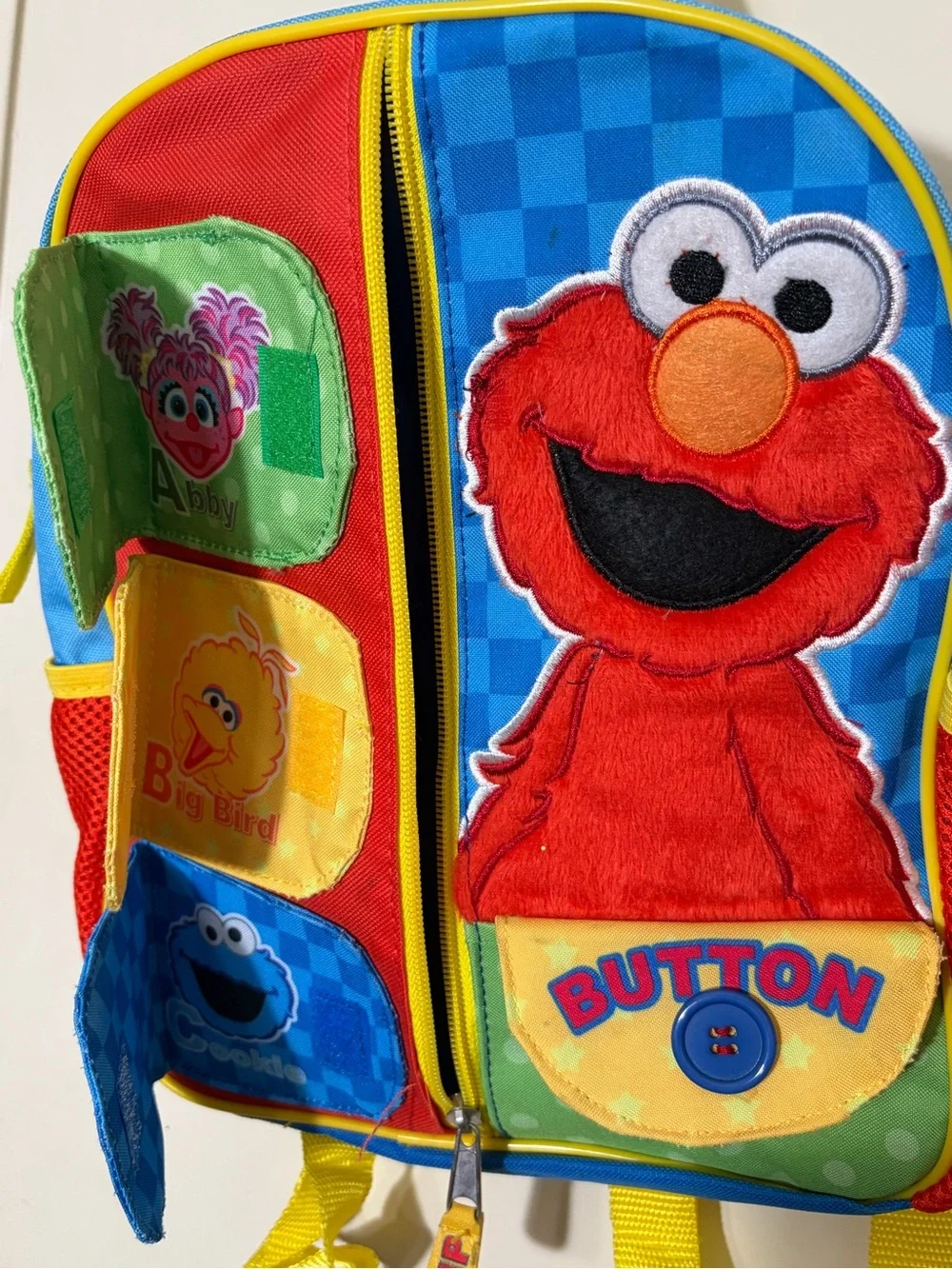 Sesame Street Elmo ABC Backpack - G-Tube Adaptive Backpack